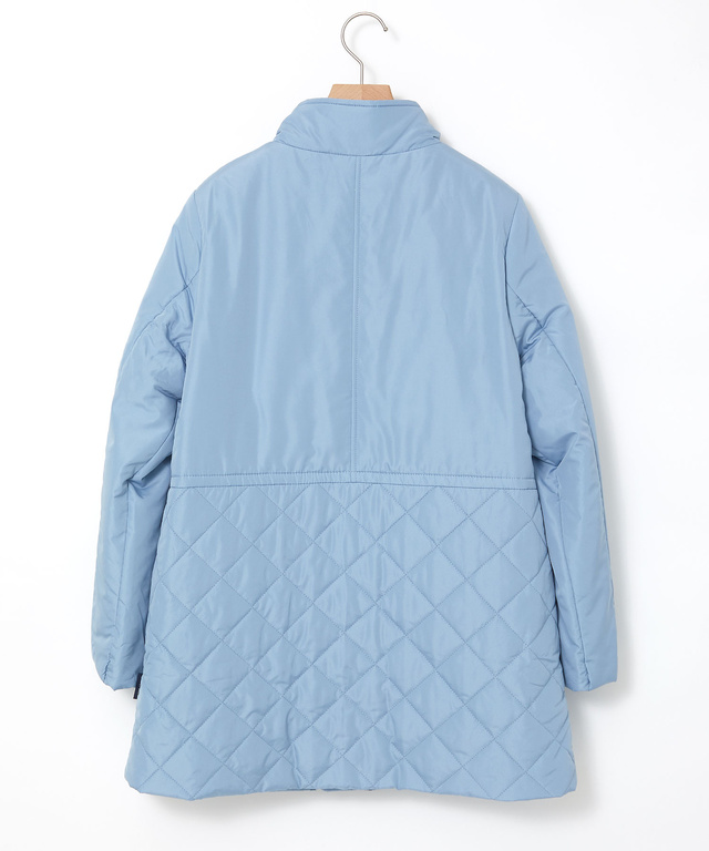 キルティング切り替え 中綿 ジャケット【撥水加工】