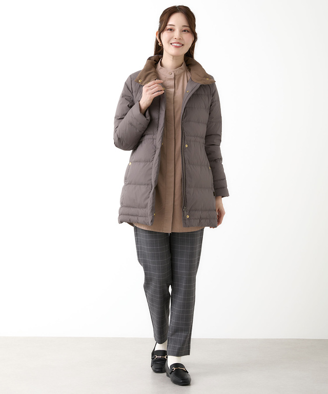 ヴェール ダウンコート【撥水加工】【オンラインショップ限定】