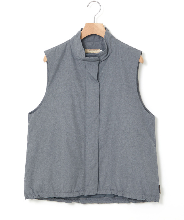 中綿 タフタ ベスト【撥水加工】