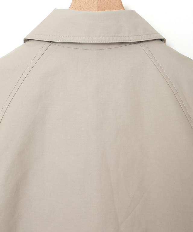 スピンドル付き ステンカラーコート