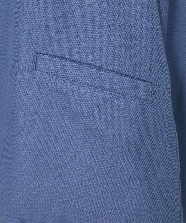 ツイル マオカラー ジャケット【手洗いOK】