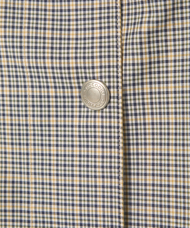 ブルームタータン ミドル丈 コート【手洗いOK】