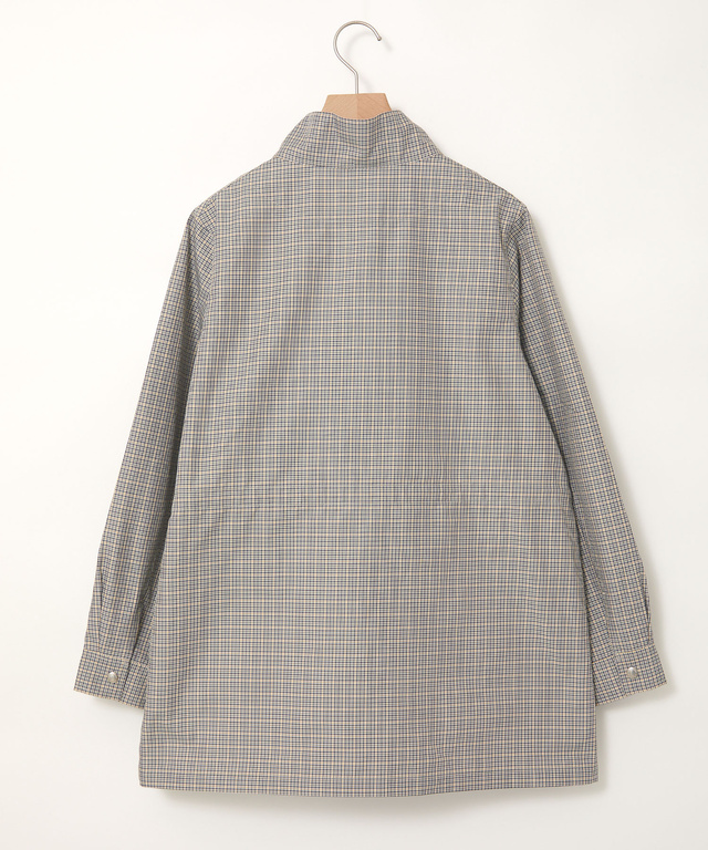 ブルームタータン ミドル丈 コート【手洗いOK】