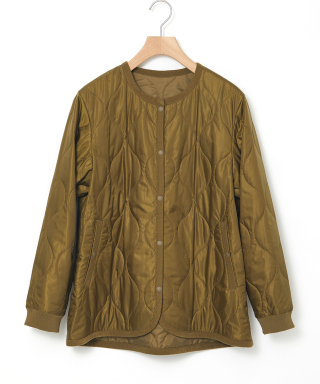中綿 キルティング ジャケット