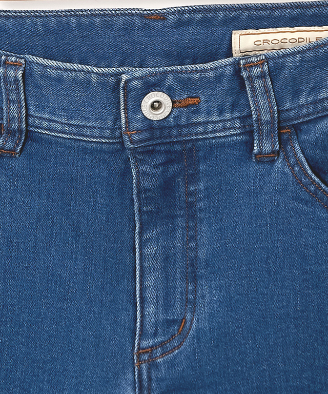 裏起毛 ストレート デニムパンツ