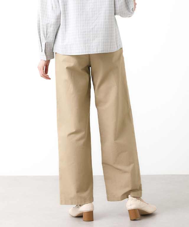 微起毛ストレッチ パンツ