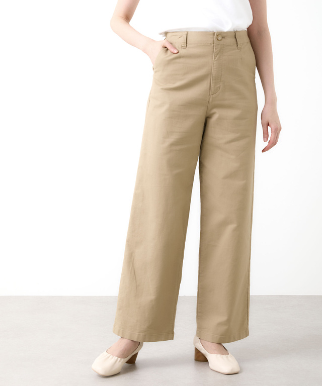 微起毛ストレッチ パンツ