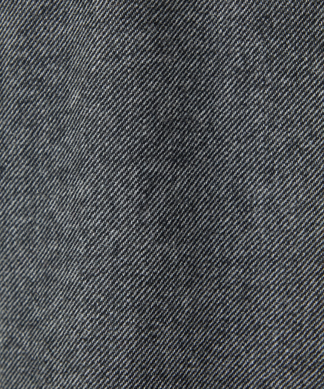 ウールブレンド ストレートパンツ