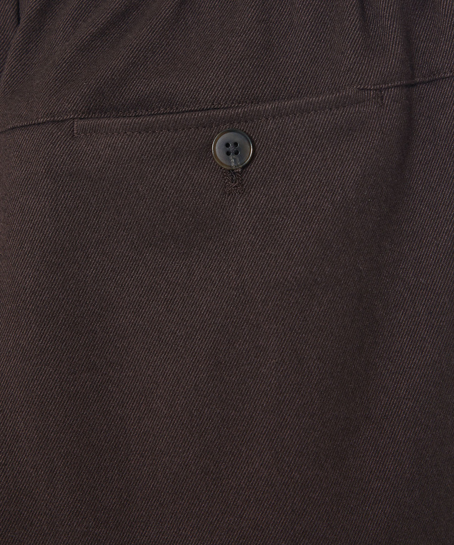 ツイル ワイド パンツ