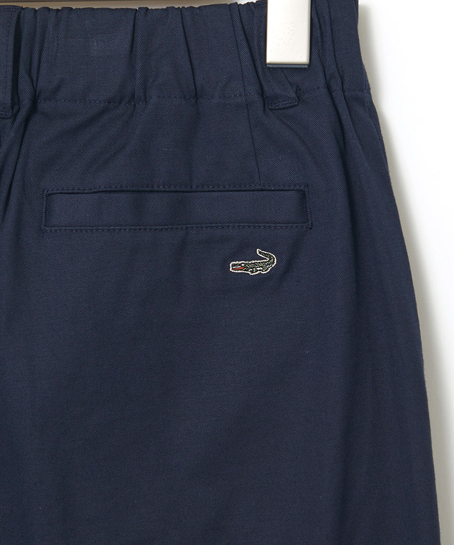 センタープレス タック パンツ