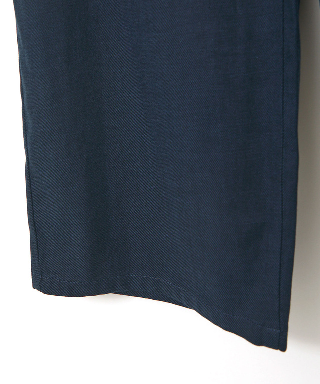 ウエストゴム タック ワイド パンツ