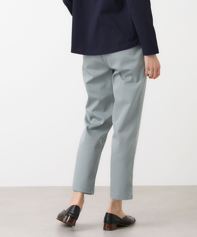 ストレッチ ストレート パンツ【接触冷感】【吸汗速乾】