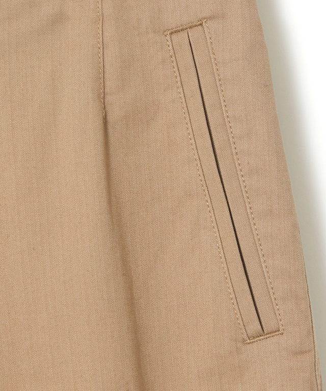 ヘリンボーン ストレート パンツ