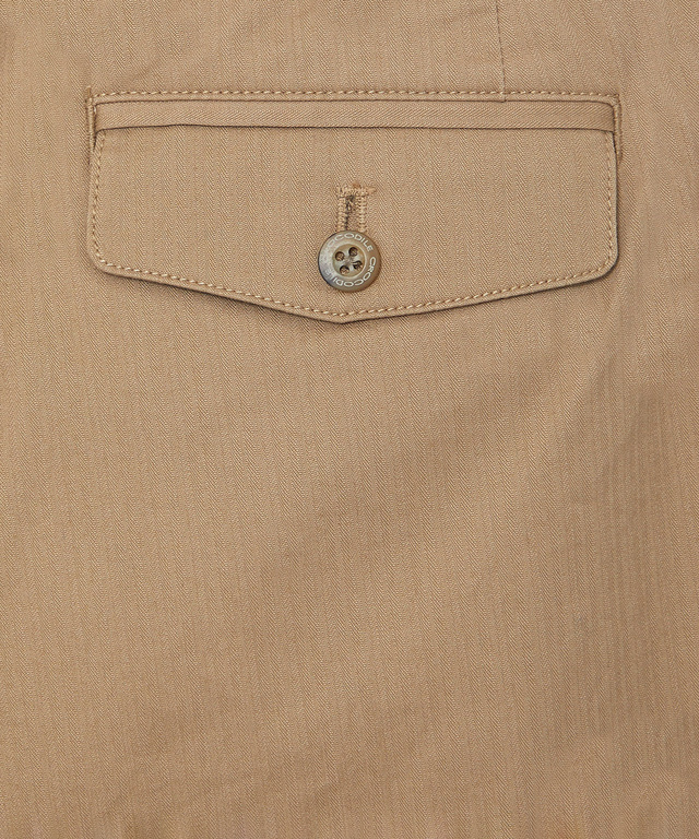 ヘリンボーン ストレート パンツ