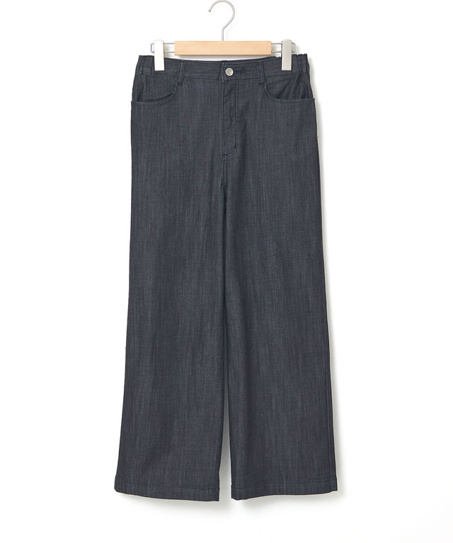 ブリーズデニム 【ワイド9分丈】【接触冷感】