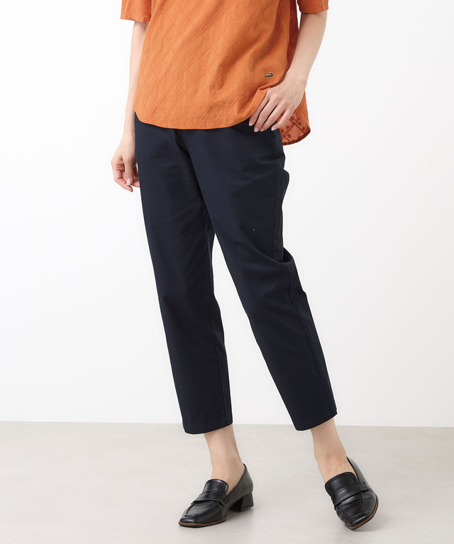 ツイル テーパード パンツ
