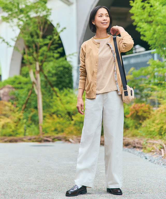 ワイド ストレート パンツ