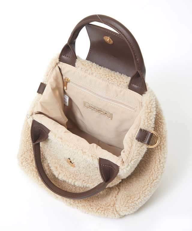 2WAY ボア ショルダーバッグ