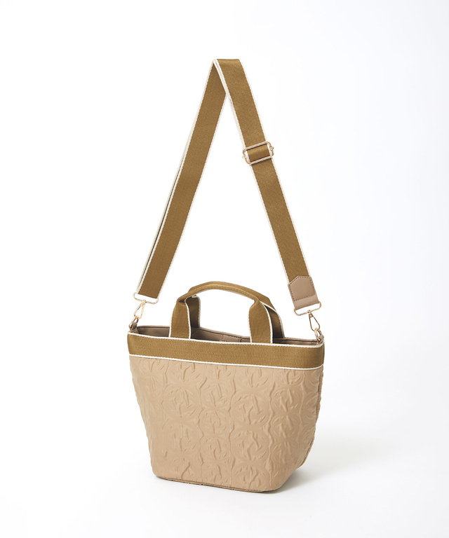 2WAY ジャカード ショルダーバッグ