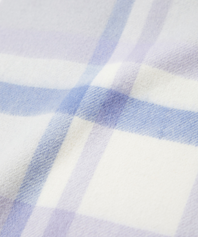 ウール チェック柄 マフラー