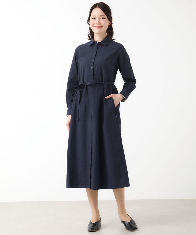 ドビー シャツ ワンピース