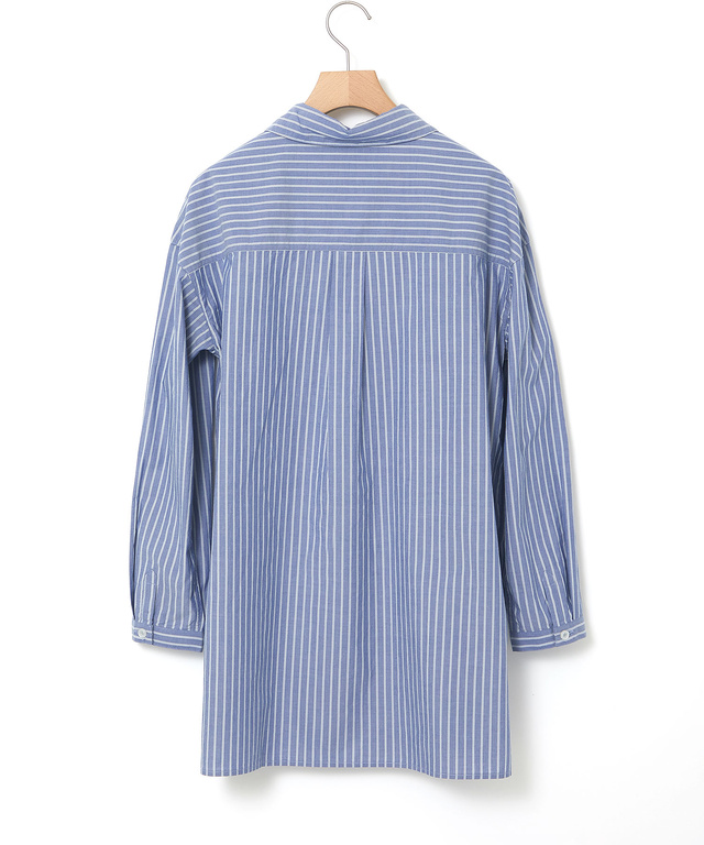 ストライプ スキッパー チュニック【オンラインショップ・一部店舗限定】