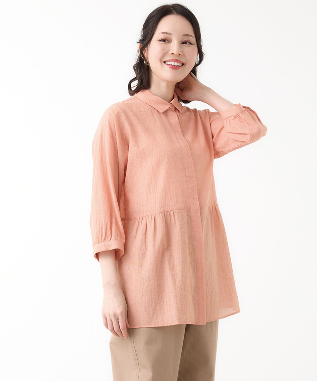 エアリー ギャザー チュニック