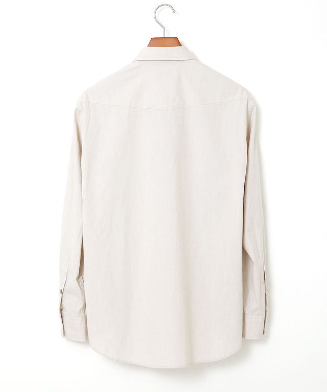 ダブルポケット デザイン シャツ