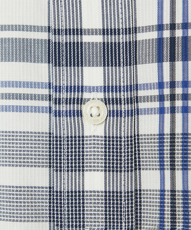 ノンアイロン マドラスチェック シャツ 【シワになりにくい】