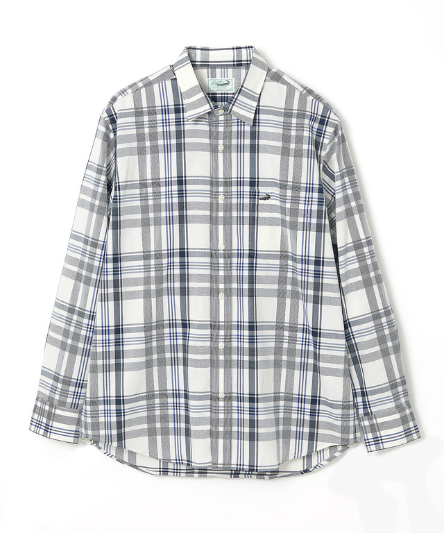 ノンアイロン マドラスチェック シャツ 【シワになりにくい】