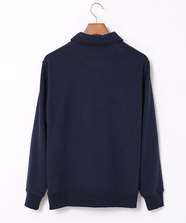 ハーフジップ ポロ トレーナー