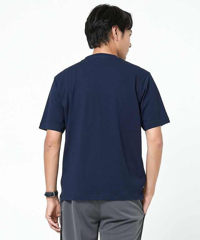 プリント クルーネック Tシャツ