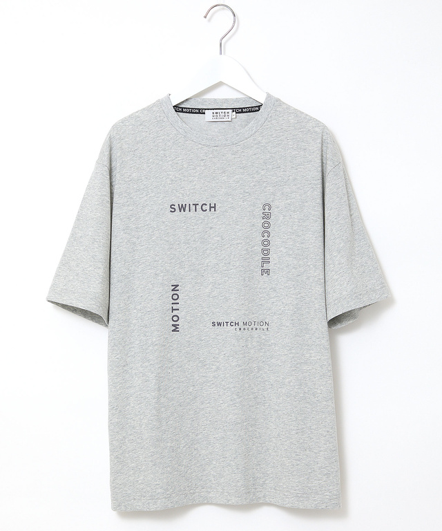 プリント クルーネック Tシャツ