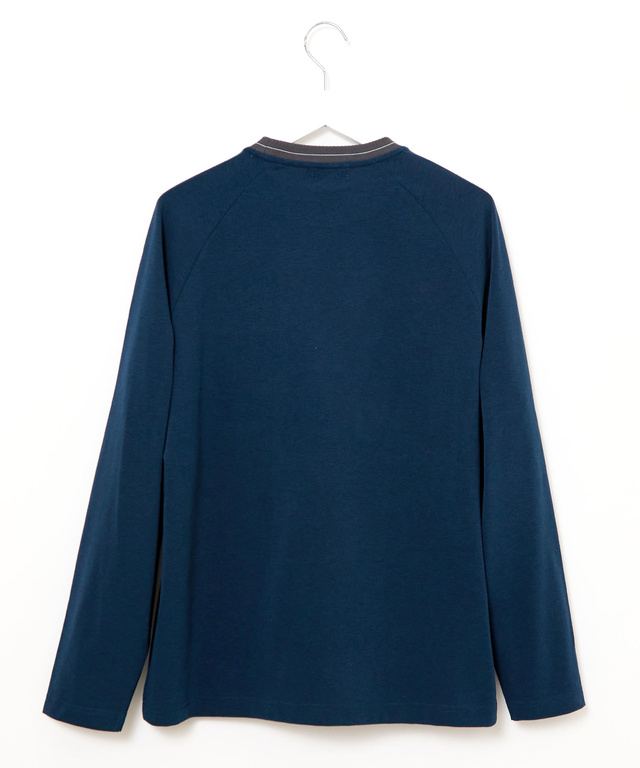 裏起毛 ラグランスリーブ トレーナー