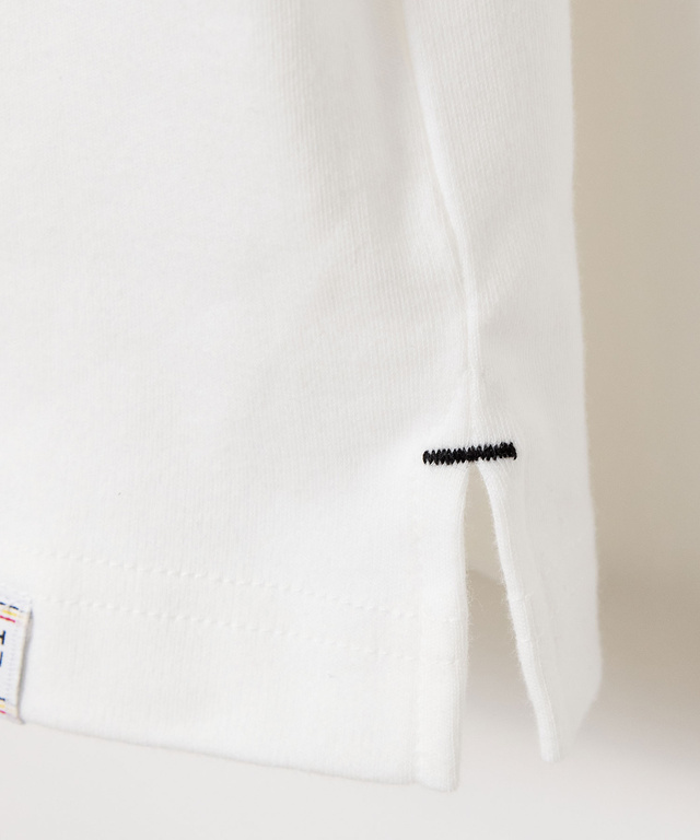 ハイネック 長袖カットソー【ウガンダ オーガニック コットン】