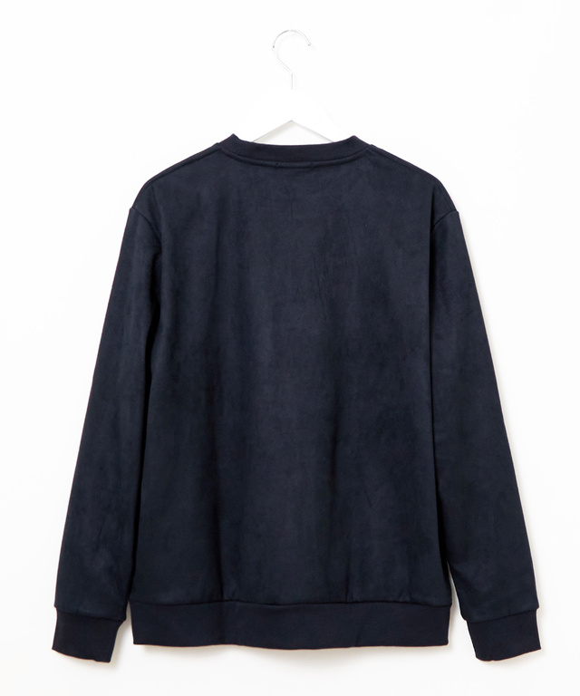 微起毛 ロゴ トレーナー