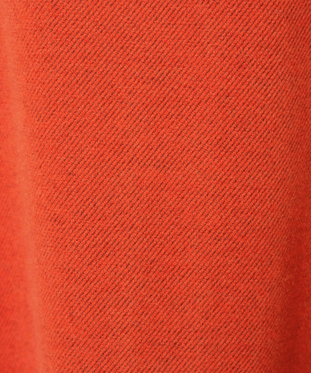 ツイル素材 ハーフジップ トレーナー