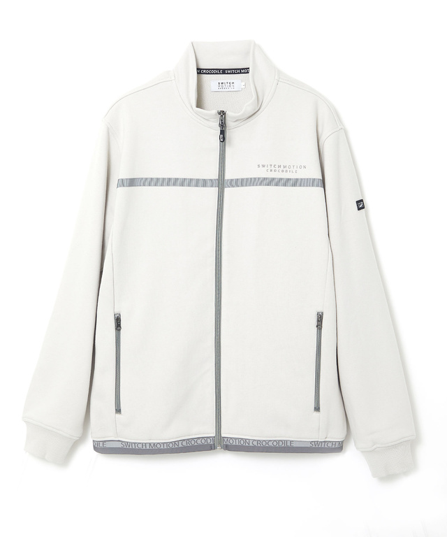 裏毛 ジップ ブルゾン