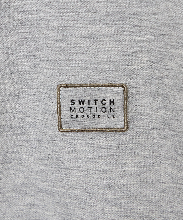 レイヤード風 ヘンリーネック Tシャツ