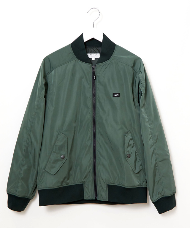 タフタ素材 MA-1 ブルゾン