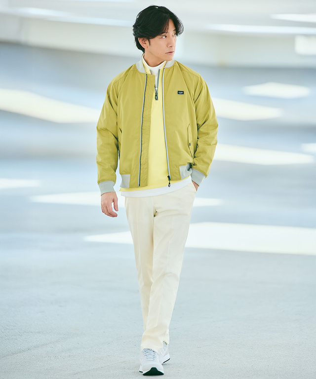 タフタ素材 MA-1 ブルゾン