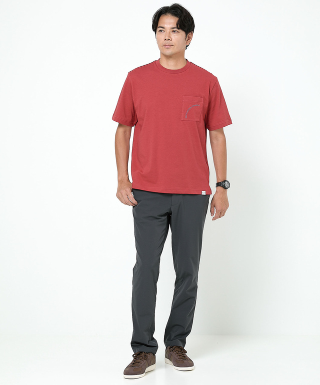 ストレッチ テーパード パンツ