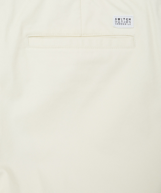 バーズアイ ストレッチ テーパードパンツ