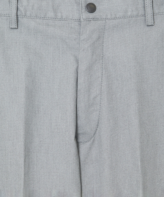 バーズアイ ストレッチ テーパードパンツ