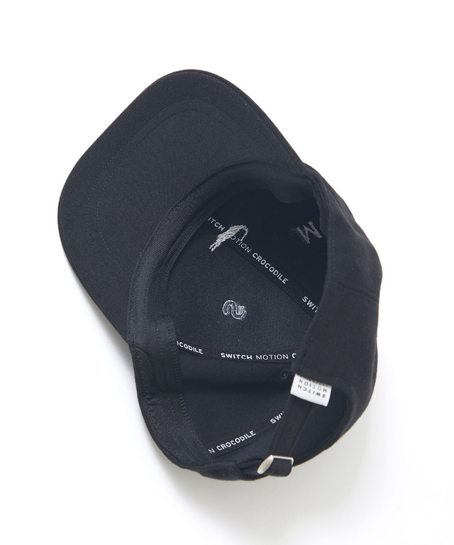 飛び柄 ロゴ刺繍 キャップ