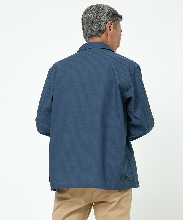 ダブルポケット付き シャツジャケット