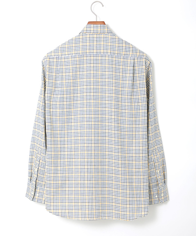 ノンアイロン チェック柄 シャツ【シワになりにくい】