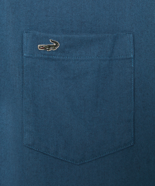 ピケ素材 ボタンダウン シャツ