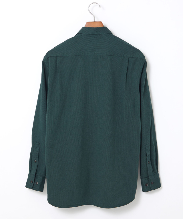 ピケ素材 ボタンダウン シャツ