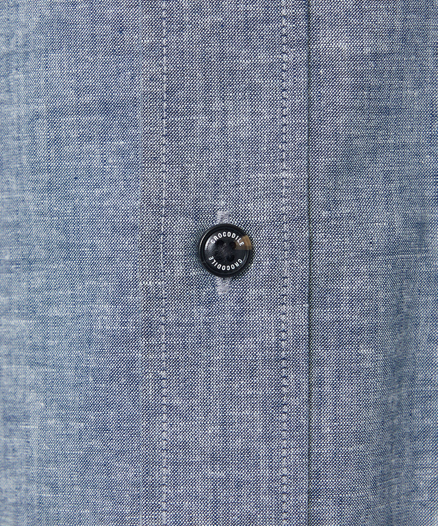 ノンアイロン ダンガリー シャツ【シワになりにくい】